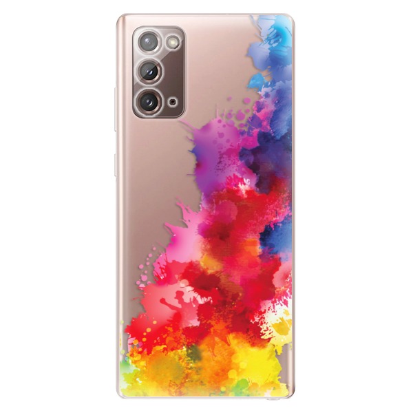 Odolné silikonové pouzdro iSaprio - Color Splash 01 - Samsung Galaxy Note 20