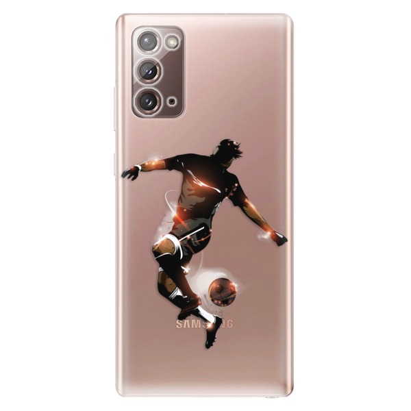 Odolné silikonové pouzdro iSaprio - Fotball 01 - Samsung Galaxy Note 20