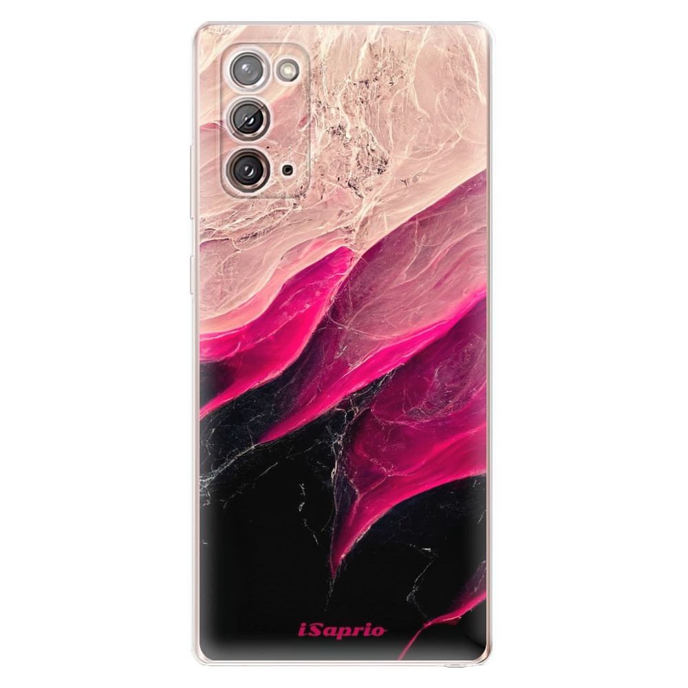 Odolné silikonové pouzdro iSaprio - Black and Pink - Samsung Galaxy Note 20