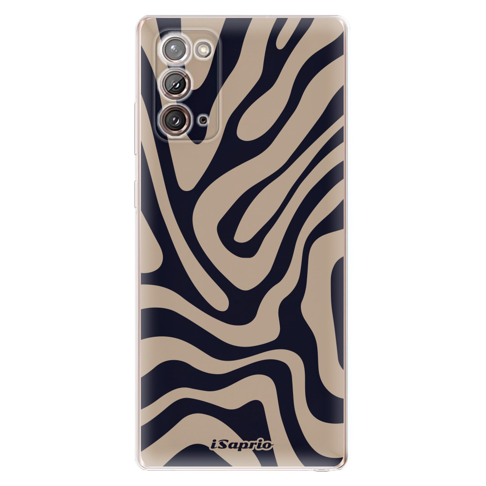 Odolné silikonové pouzdro iSaprio - Zebra Black - Samsung Galaxy Note 20