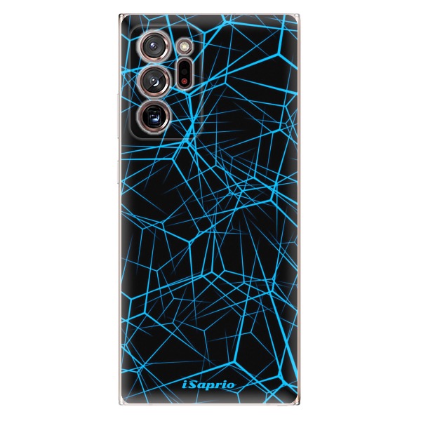 Odolné silikonové pouzdro iSaprio - Abstract Outlines 12 - Samsung Galaxy Note 20 Ultra
