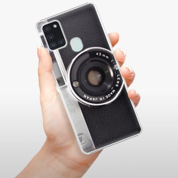 Plastové pouzdro iSaprio - Vintage Camera 01 - Samsung Galaxy A21s