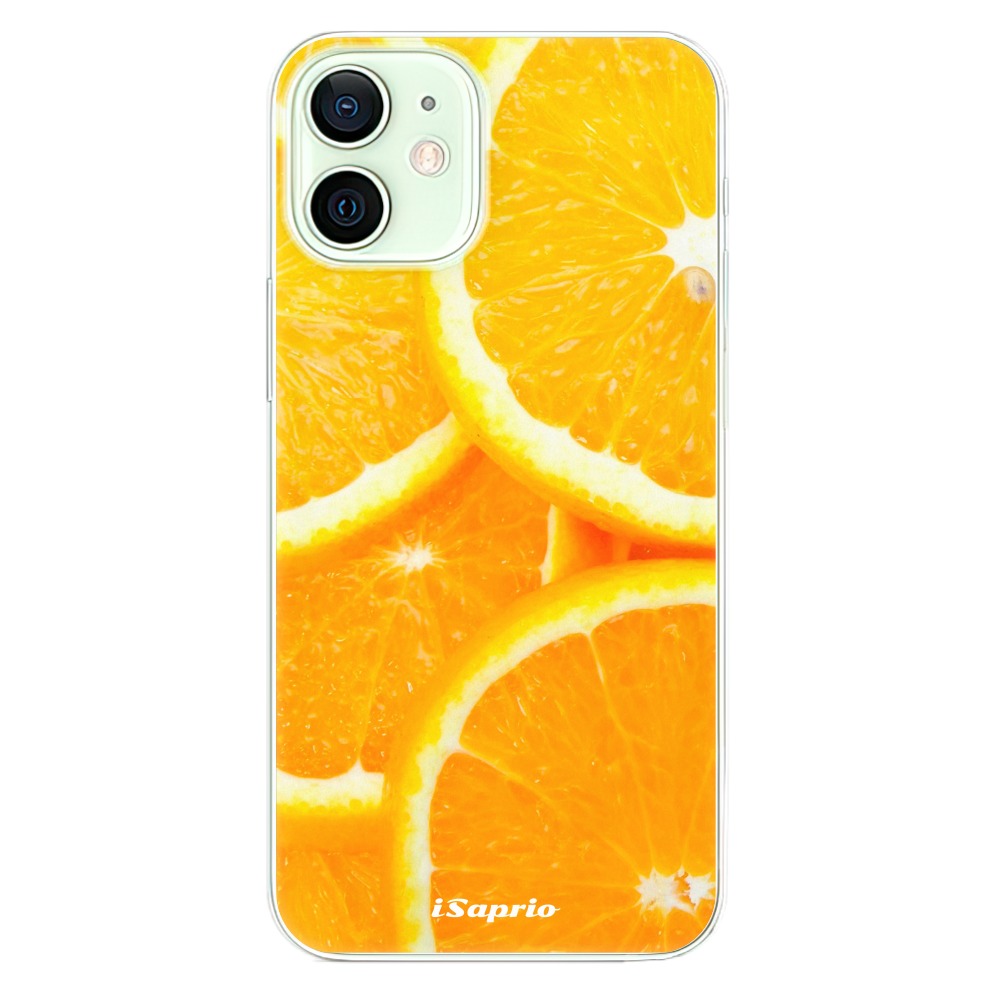 Odolné silikonové pouzdro iSaprio - Orange 10 - iPhone 12 mini