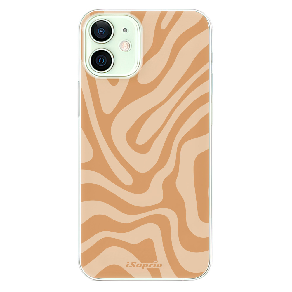 Odolné silikonové pouzdro iSaprio - Zebra Orange - iPhone 12 mini