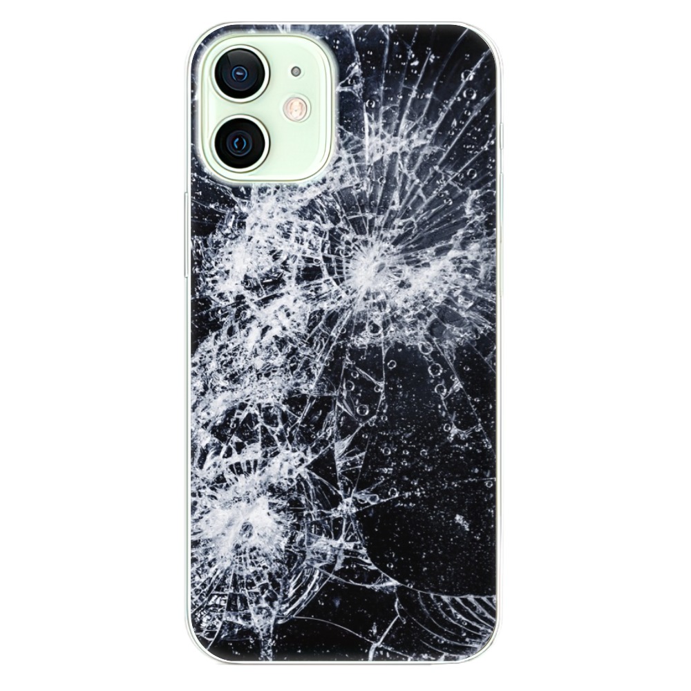 Odolné silikonové pouzdro iSaprio - Cracked - iPhone 12