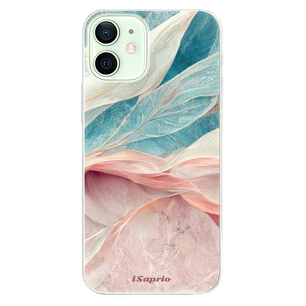 Odolné silikonové pouzdro iSaprio - Pink and Blue - iPhone 12