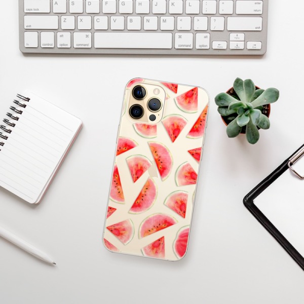 Odolné silikonové pouzdro iSaprio - Melon Pattern 02 - iPhone 12 Pro