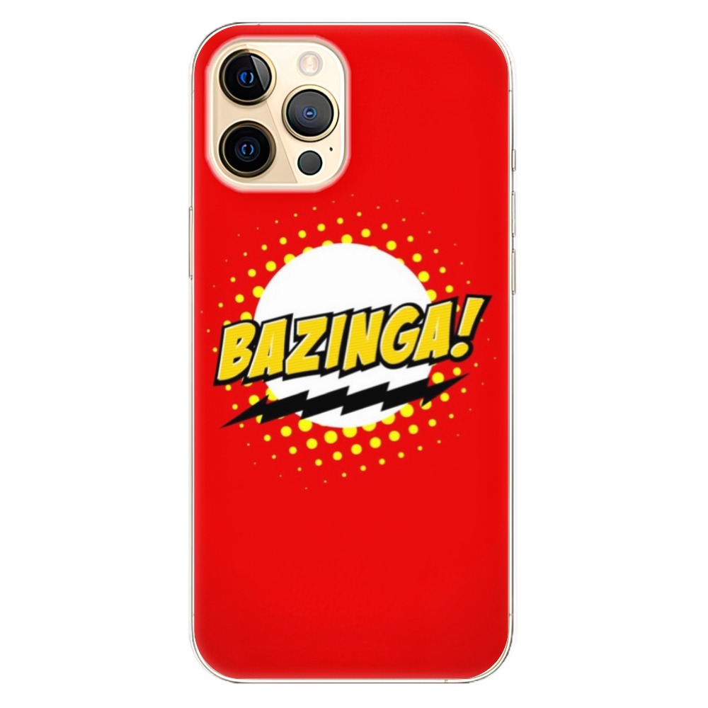 Odolné silikonové pouzdro iSaprio - Bazinga 01 - iPhone 12 Pro Max