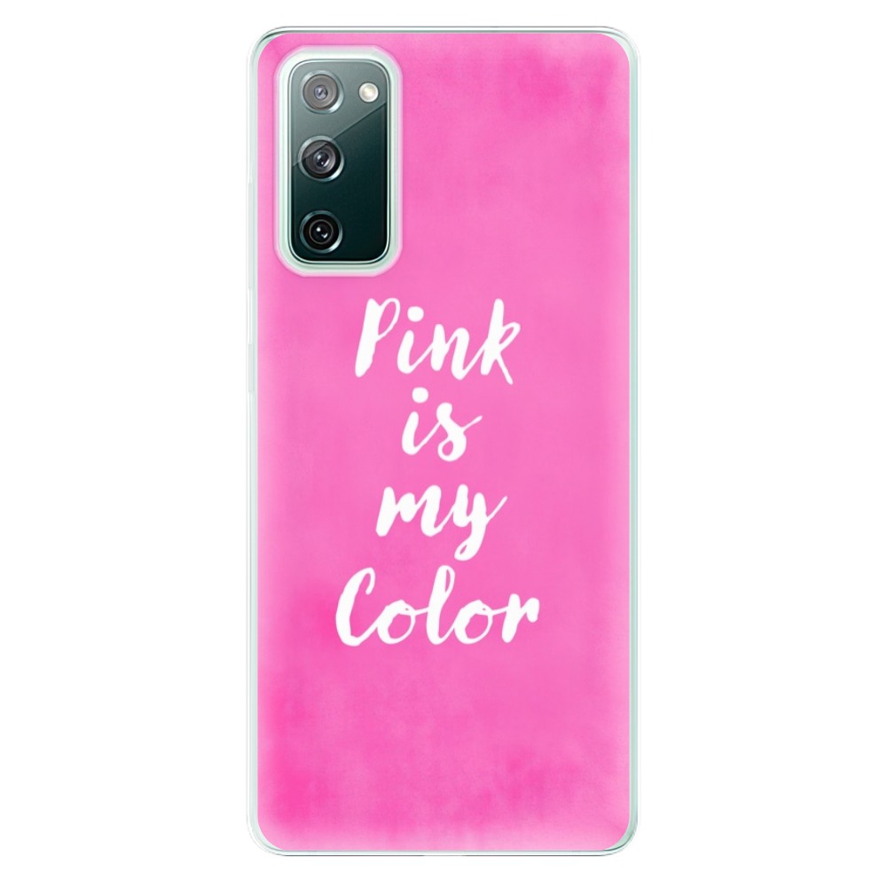 Odolné silikonové pouzdro iSaprio - Pink is my color na mobil Samsung Galaxy S20 FE / Samsung Galaxy S20 FE 5G (Odolný silikonový kryt, obal, pouzdro iSaprio - Pink is my color na mobilní telefon Samsung Galaxy S20 FE / Samsung Galaxy S20 FE 5G)