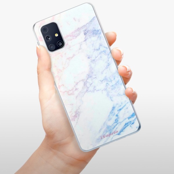 Odolné silikonové pouzdro iSaprio - Raibow Marble 10 - Samsung Galaxy M31s