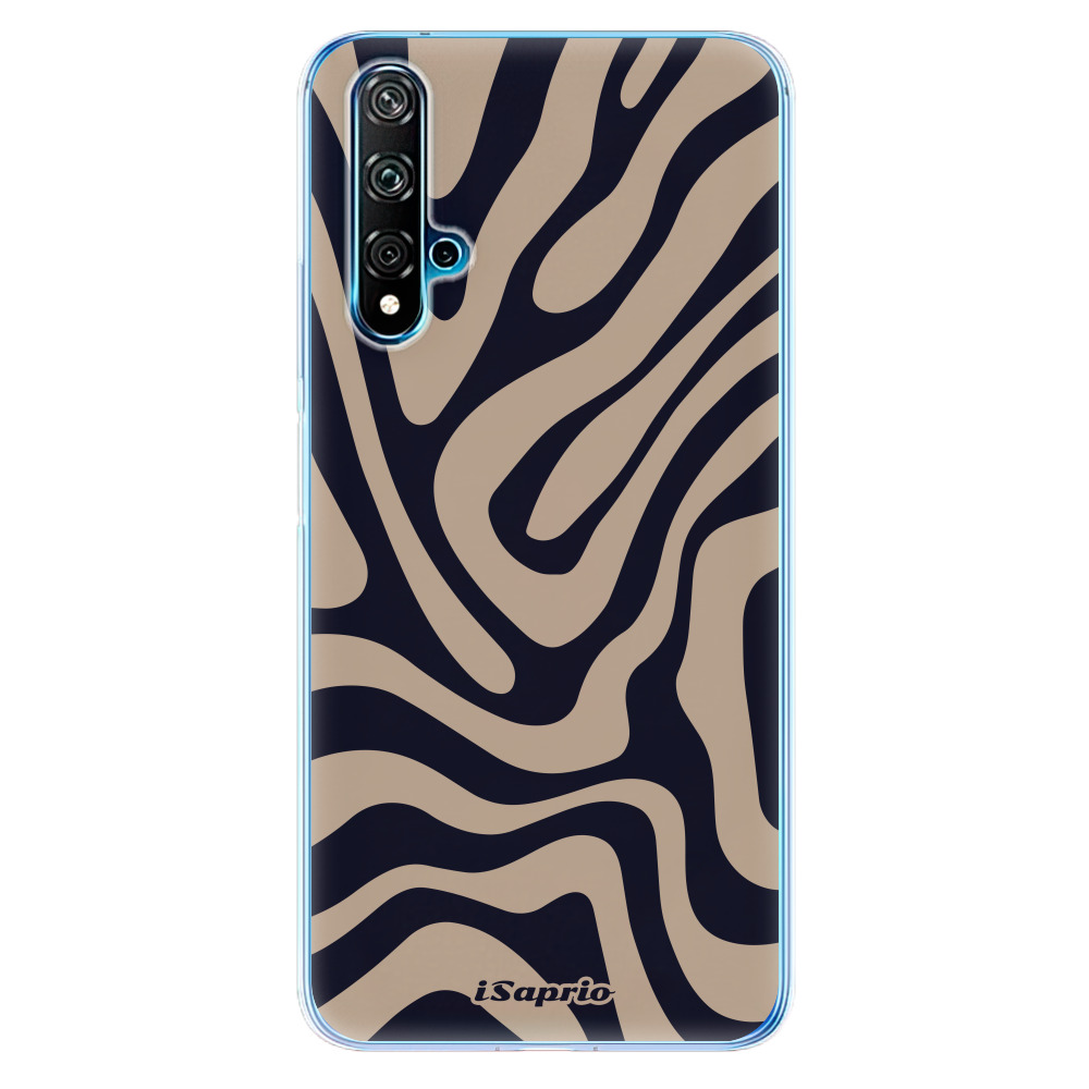 Odolné silikonové pouzdro iSaprio - Zebra Black - Huawei Nova 5T