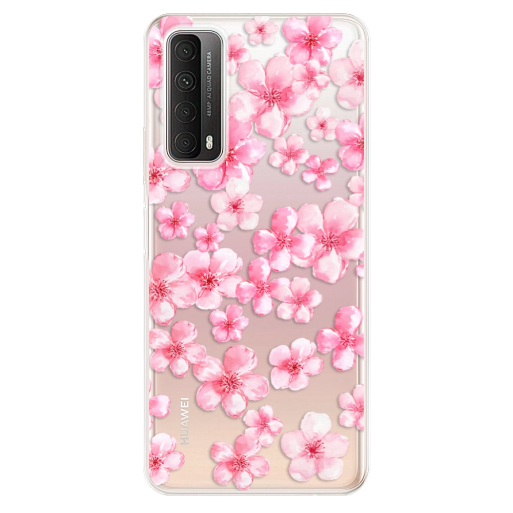 Odolné silikonové pouzdro iSaprio - Flower Pattern 05 na mobil Huawei P Smart 2021 (Odolný silikonový kryt, obal, pouzdro iSaprio - Flower Pattern 05 na mobilní telefon Huawei P Smart (2021))