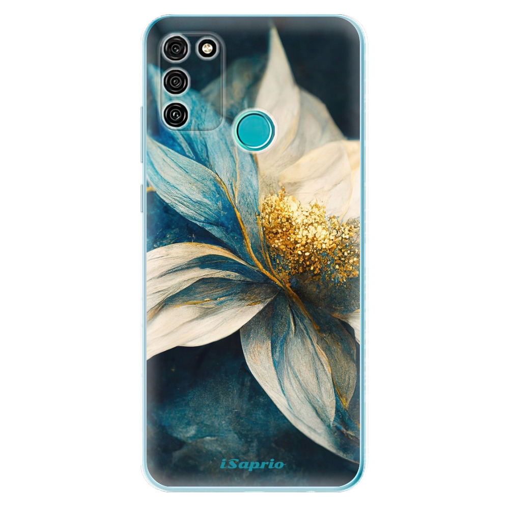 Odolné silikonové pouzdro iSaprio - Blue Petals - Honor 9A
