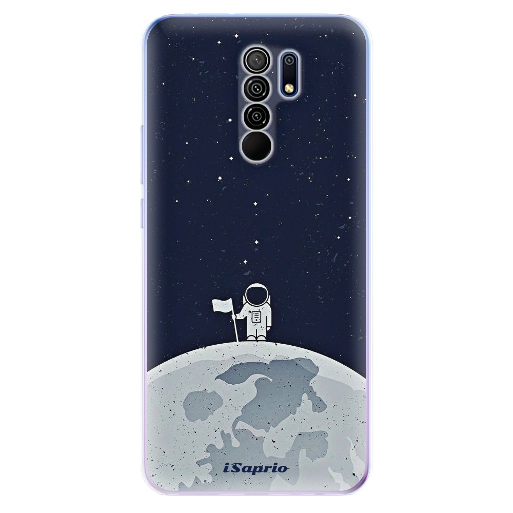 Odolné silikonové pouzdro iSaprio - On The Moon 10 na mobil Xiaomi Redmi 9 (Odolný silikonový kryt, obal, pouzdro iSaprio - On The Moon 10 na mobilní telefon Xiaomi Redmi 9)