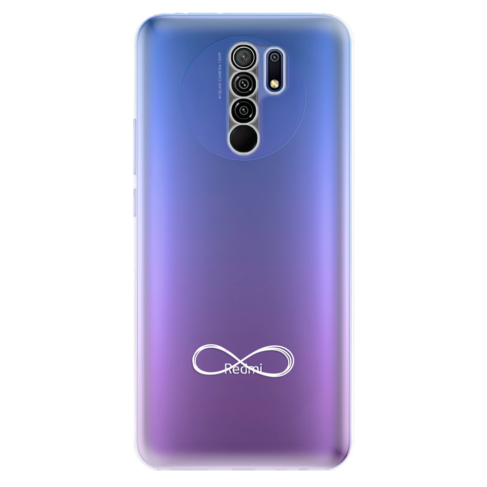 Odolné silikonové pouzdro iSaprio - čiré - Infinity - Xiaomi Redmi 9