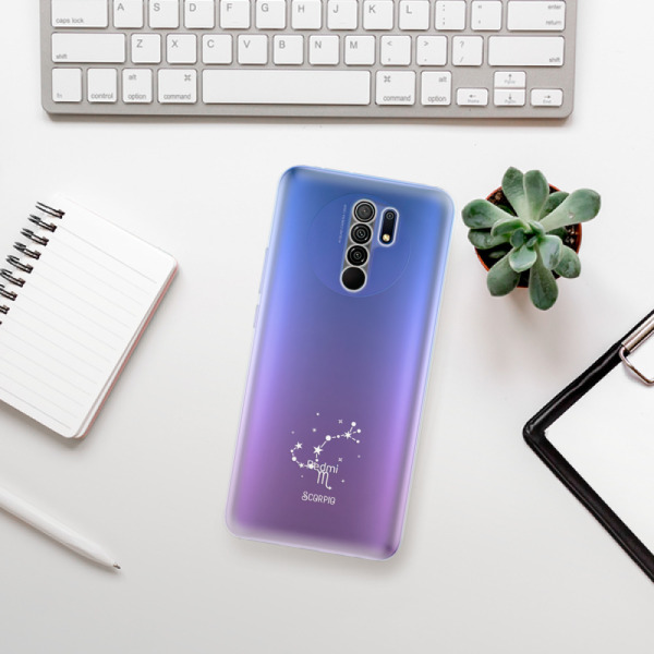 Odolné silikonové pouzdro iSaprio - čiré - Štír - Xiaomi Redmi 9