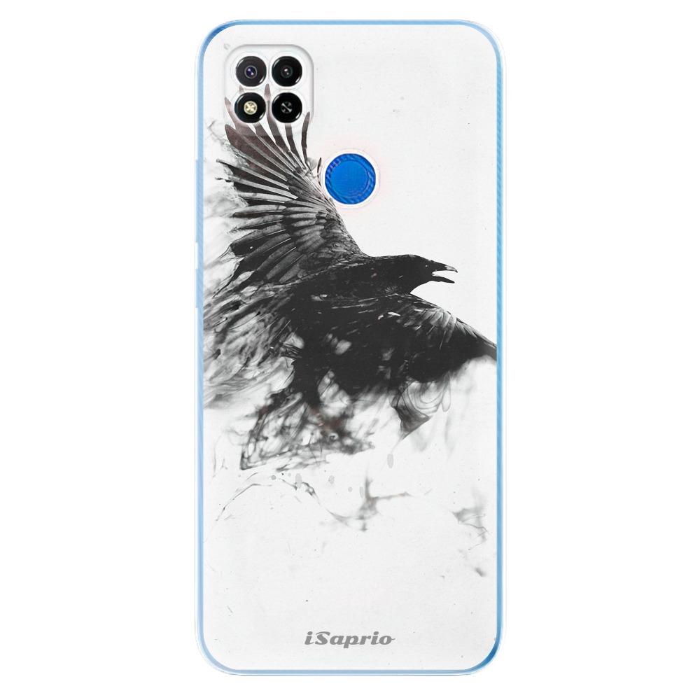 Odolné silikonové pouzdro iSaprio - Dark Bird 01 na mobil Xiaomi Redmi 9C (Odolný silikonový kryt, obal, pouzdro iSaprio - Dark Bird 01 na mobilní telefon Xiaomi Redmi 9C)
