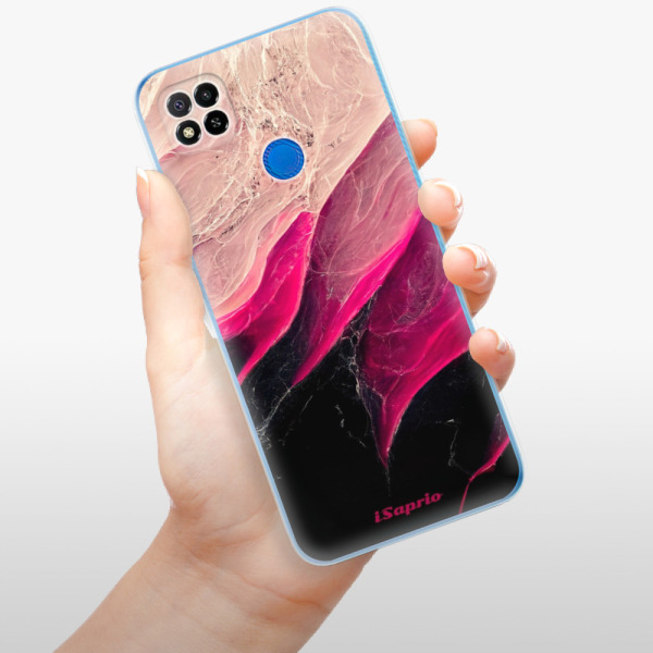 Odolné silikonové pouzdro iSaprio - Black and Pink - Xiaomi Redmi 9C