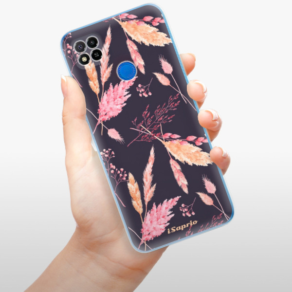 Odolné silikonové pouzdro iSaprio - Herbal Pattern - Xiaomi Redmi 9C