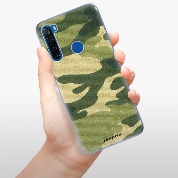 Odolné silikonové pouzdro iSaprio - Green Camuflage 01 - Xiaomi Redmi Note 8T