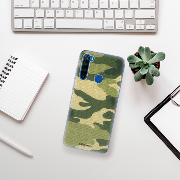 Odolné silikonové pouzdro iSaprio - Green Camuflage 01 - Xiaomi Redmi Note 8T