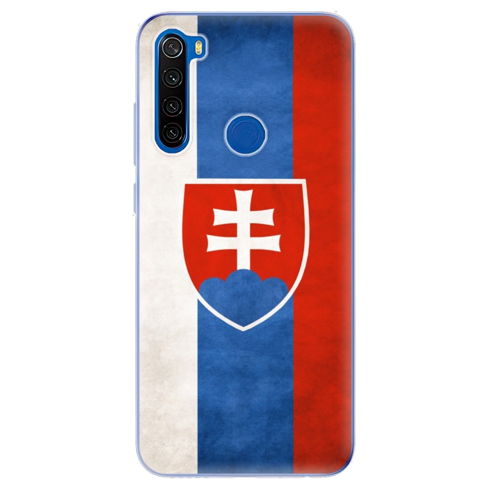 Odolné silikonové pouzdro iSaprio - Slovakia Flag - Xiaomi Redmi Note 8T