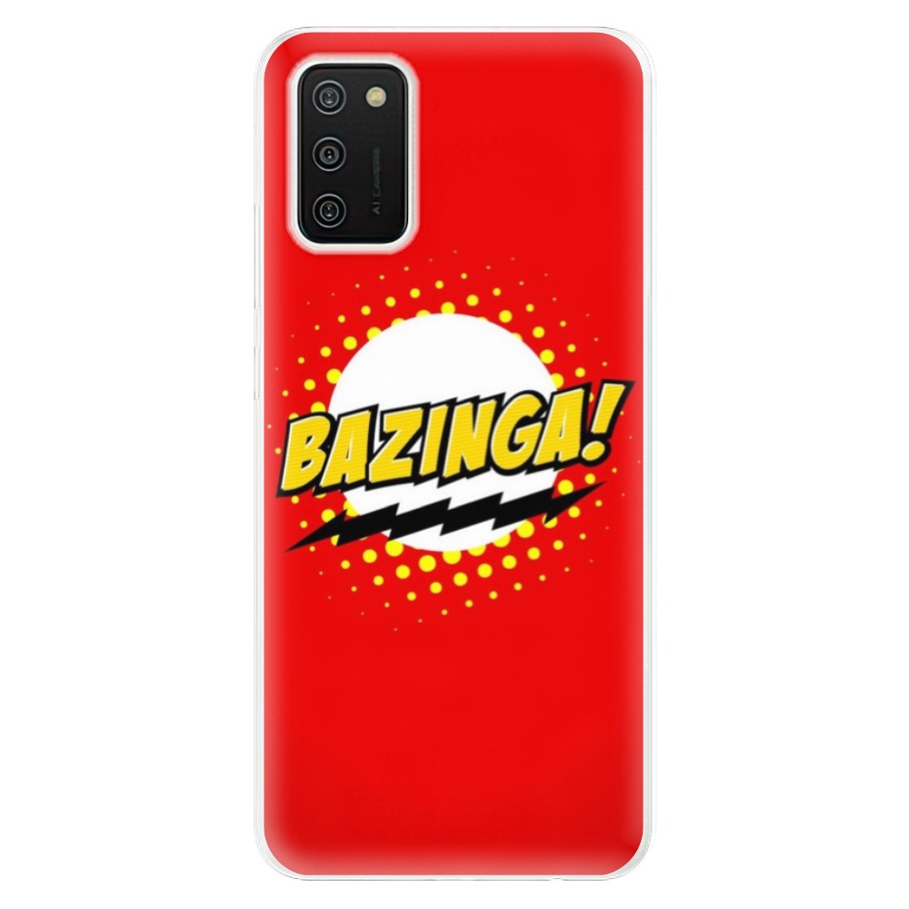 Odolné silikonové pouzdro iSaprio - Bazinga 01 - Samsung Galaxy A02s