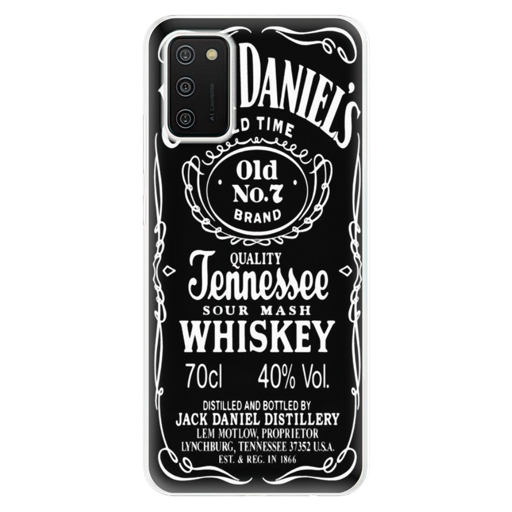 Odolné silikonové pouzdro iSaprio - Jack Daniels - Samsung Galaxy A02s