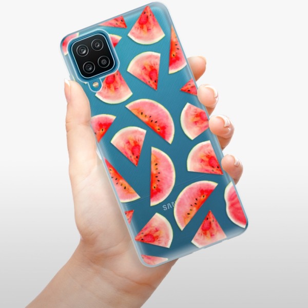 Odolné silikonové pouzdro iSaprio - Melon Pattern 02 - Samsung Galaxy A12