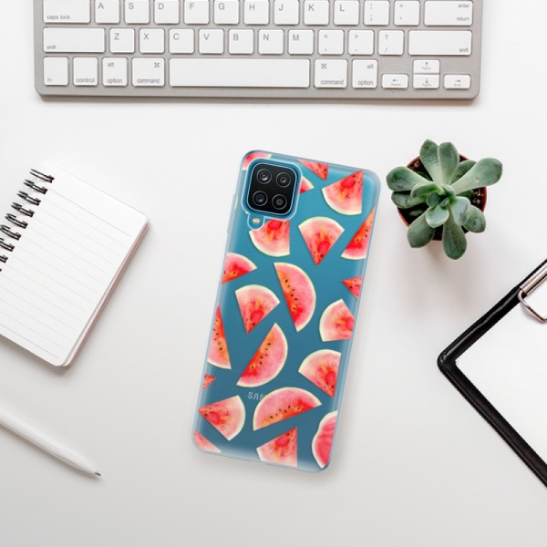 Odolné silikonové pouzdro iSaprio - Melon Pattern 02 - Samsung Galaxy A12