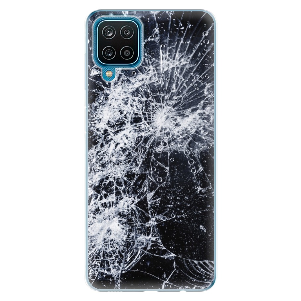 Odolné silikonové pouzdro iSaprio - Cracked - Samsung Galaxy A12