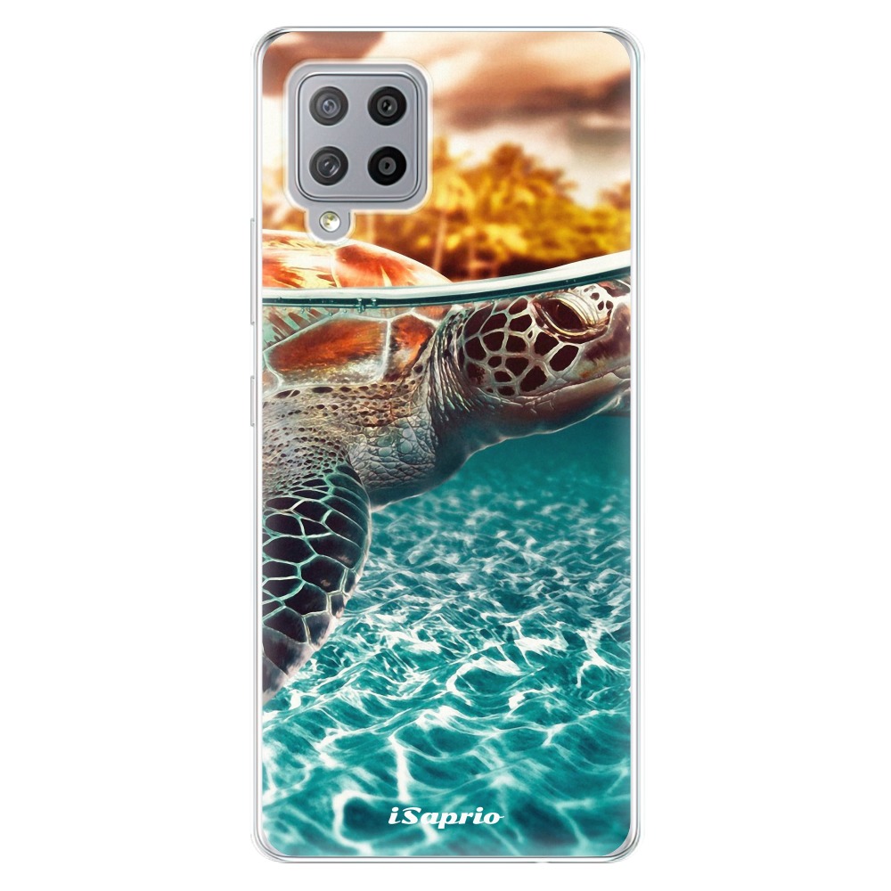 Odolné silikonové pouzdro iSaprio - Turtle 01 - Samsung Galaxy A42