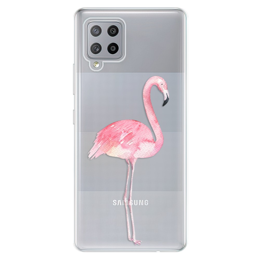 Odolné silikonové pouzdro iSaprio - Flamingo 01 - Samsung Galaxy A42