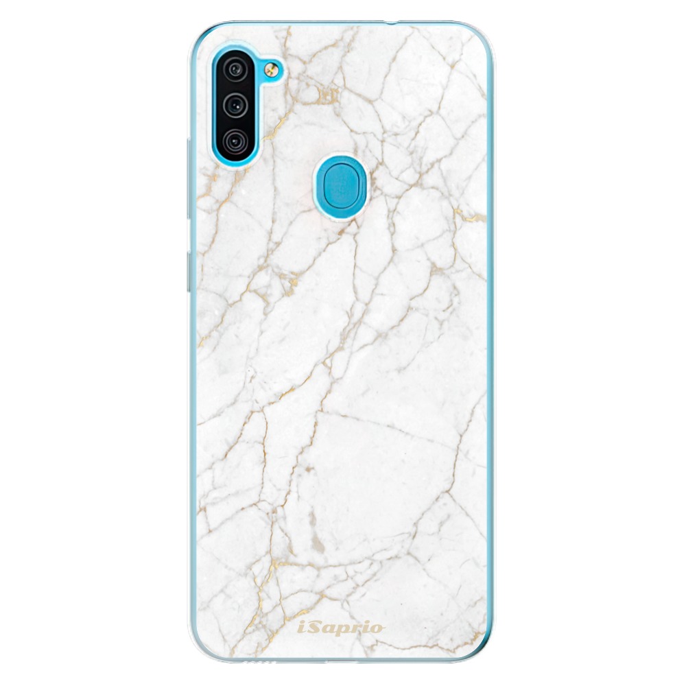 Odolné silikonové pouzdro iSaprio - GoldMarble 13 - Samsung Galaxy M11