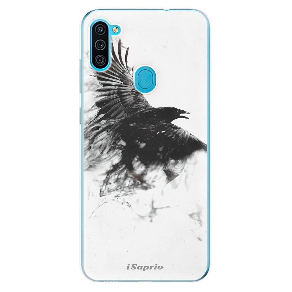 Odolné silikonové pouzdro iSaprio - Dark Bird 01 - Samsung Galaxy M11