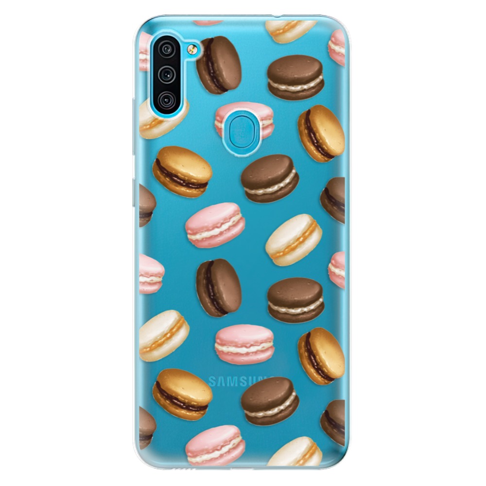 Odolné silikonové pouzdro iSaprio - Macaron Pattern - Samsung Galaxy M11