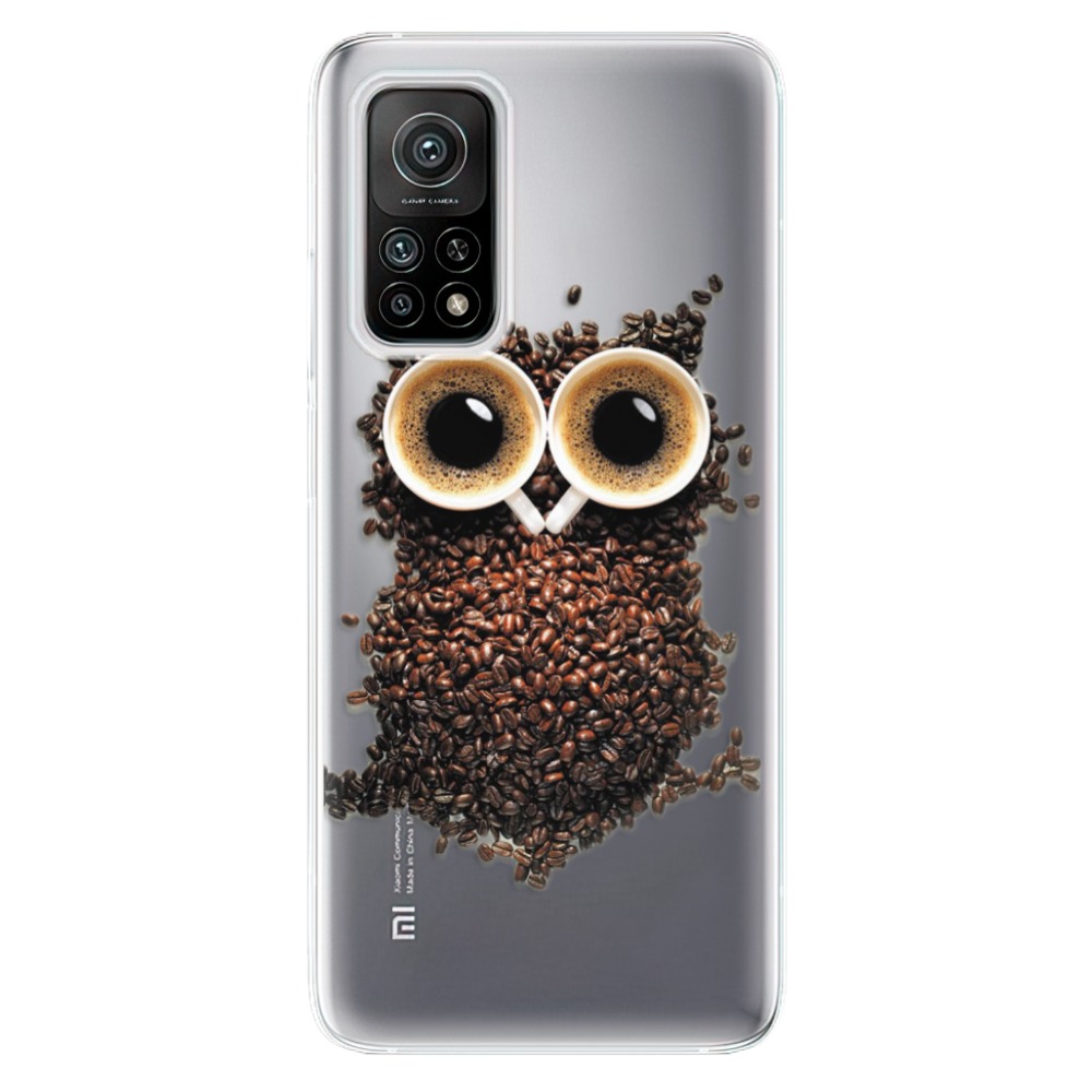 Odolné silikonové pouzdro iSaprio - Owl And Coffee - Xiaomi Mi 10T / Mi 10T Pro