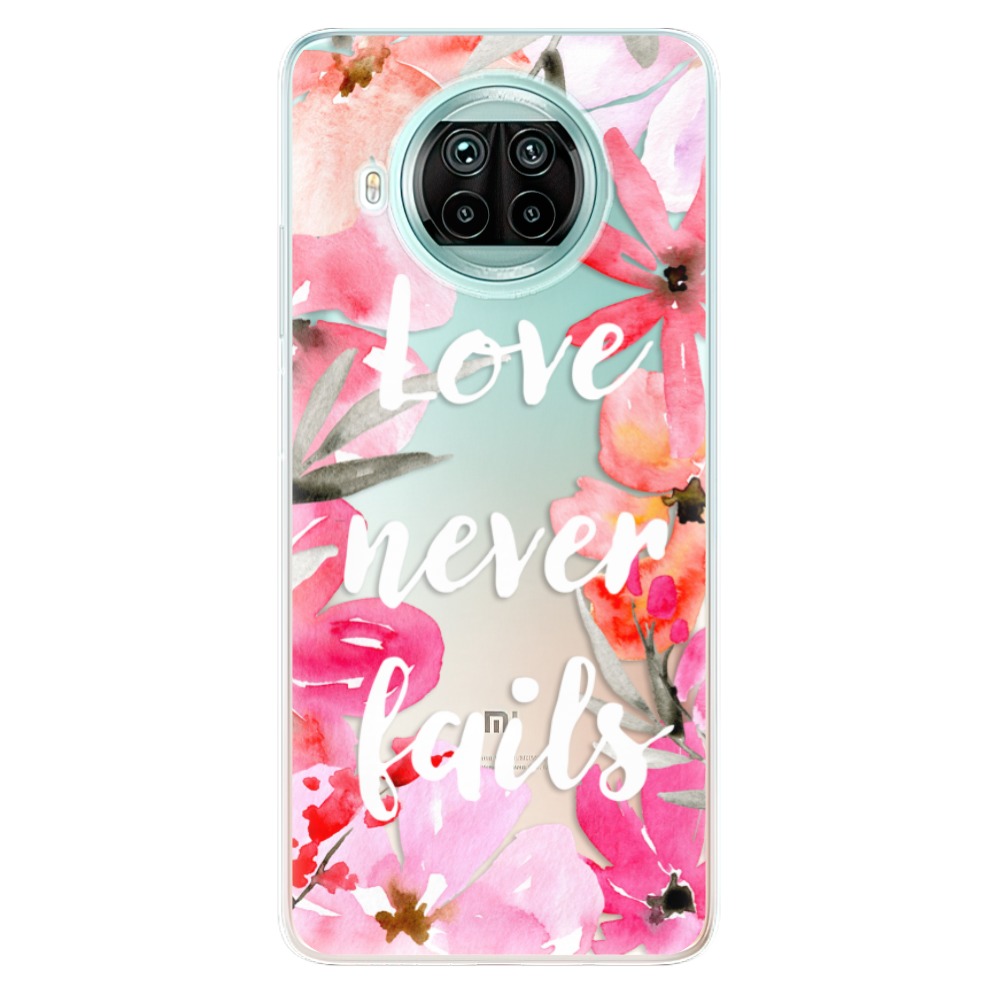 Odolné silikonové pouzdro iSaprio - Love Never Fails - Xiaomi Mi 10T Lite