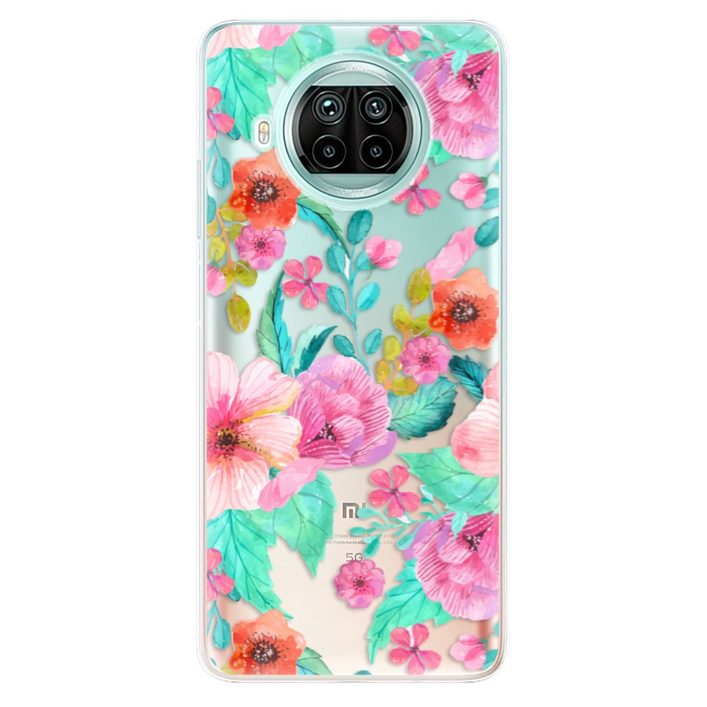 Odolné silikonové pouzdro iSaprio - Flower Pattern 01 - Xiaomi Mi 10T Lite