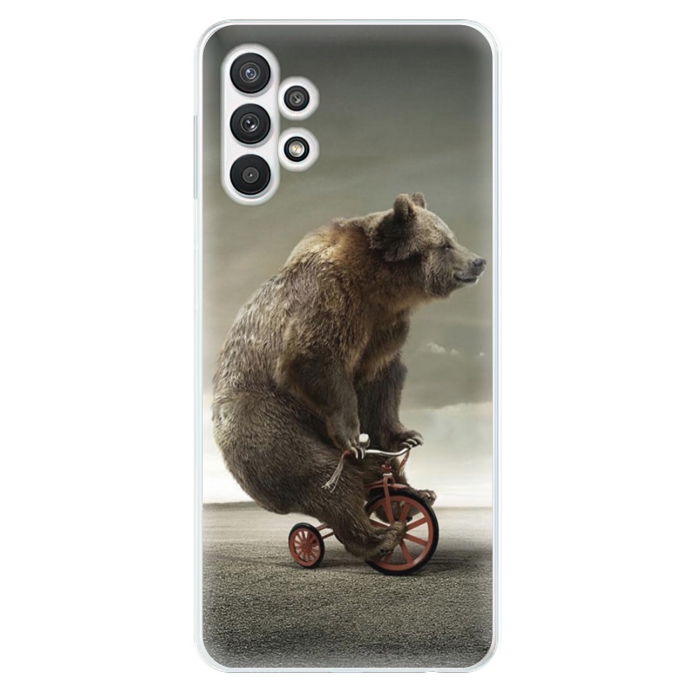 Odolné silikonové pouzdro iSaprio - Bear 01 na mobil Samsung Galaxy A32 5G (Odolný silikonový kryt, obal, pouzdro iSaprio - Bear 01 na mobilní telefon Samsung Galaxy A32 5G)