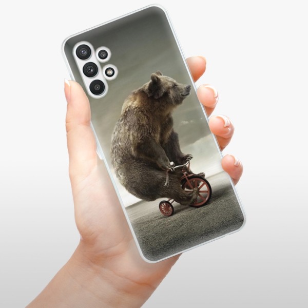 Odolné silikonové pouzdro iSaprio - Bear 01 - Samsung Galaxy A32 5G