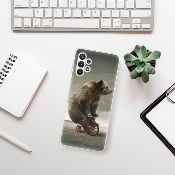 Odolné silikonové pouzdro iSaprio - Bear 01 - Samsung Galaxy A32 5G