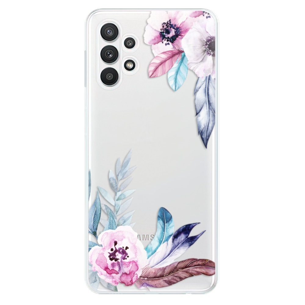 Odolné silikonové pouzdro iSaprio - Flower Pattern 04 na mobil Samsung Galaxy A32 5G (Odolný silikonový kryt, obal, pouzdro iSaprio - Flower Pattern 04 na mobilní telefon Samsung Galaxy A32 5G)