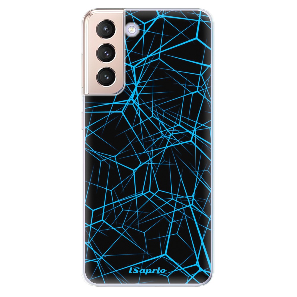 Odolné silikonové pouzdro iSaprio - Abstract Outlines 12 - Samsung Galaxy S21