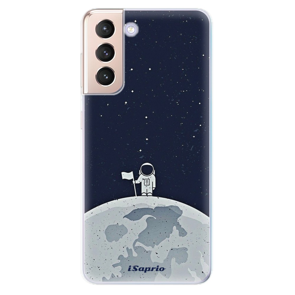 Odolné silikonové pouzdro iSaprio - On The Moon 10 na mobil Samsung Galaxy S21 5G (Odolný silikonový kryt, obal, pouzdro iSaprio - On The Moon 10 na mobilní telefon Samsung Galaxy S21 5G)