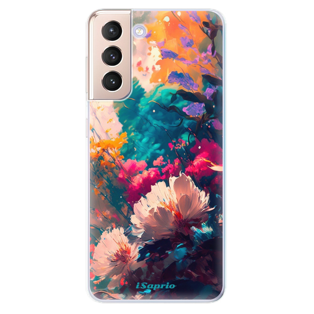 Odolné silikonové pouzdro iSaprio - Flower Design - Samsung Galaxy S21