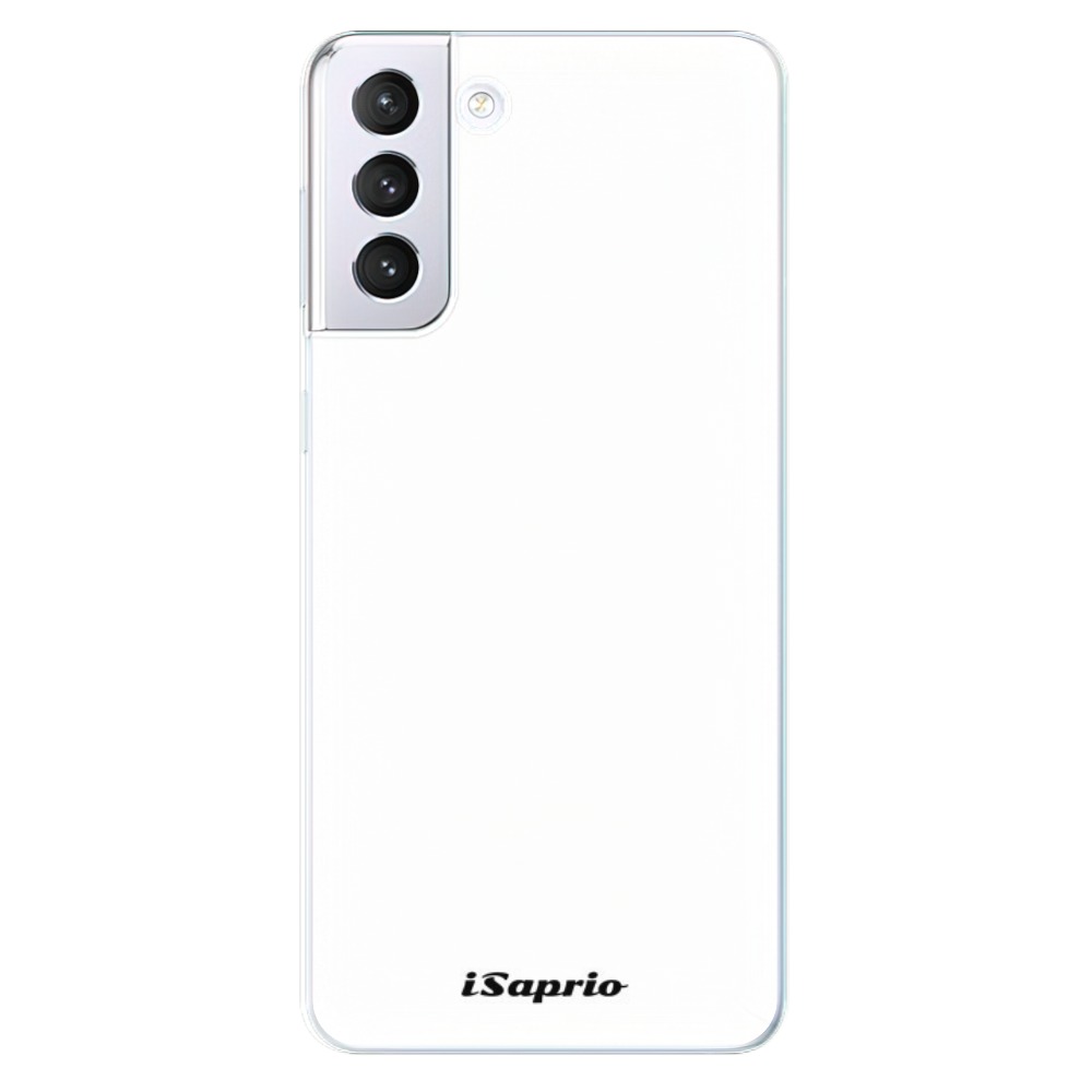 Odolné silikonové pouzdro iSaprio - 4Pure - bílé na mobil Samsung Galaxy S21 Plus 5G (Odolný silikonový kryt, obal, pouzdro iSaprio - 4Pure - bílé na mobilní telefon Samsung Galaxy S21+ 5G)