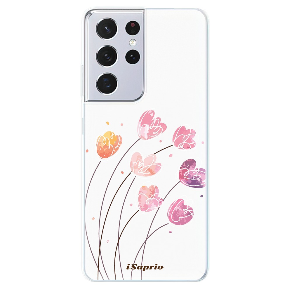 Odolné silikonové pouzdro iSaprio - Flowers 14 na mobil Samsung Galaxy S21 Ultra 5G (Odolný silikonový kryt, obal, pouzdro iSaprio - Flowers 14 na mobilní telefon Samsung Galaxy S21 Ultra 5G)