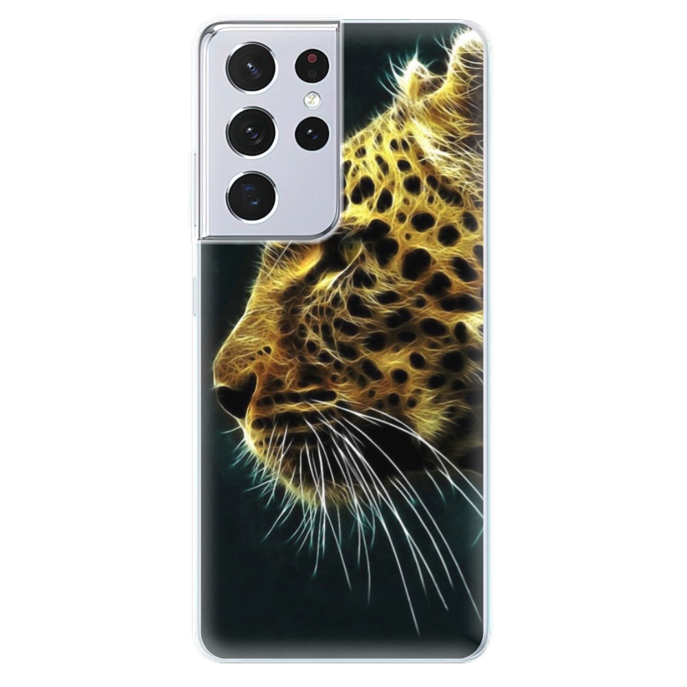 Odolné silikonové pouzdro iSaprio - Gepard 02 na mobil Samsung Galaxy S21 Ultra 5G (Odolný silikonový kryt, obal, pouzdro iSaprio - Gepard 02 na mobilní telefon Samsung Galaxy S21 Ultra 5G)