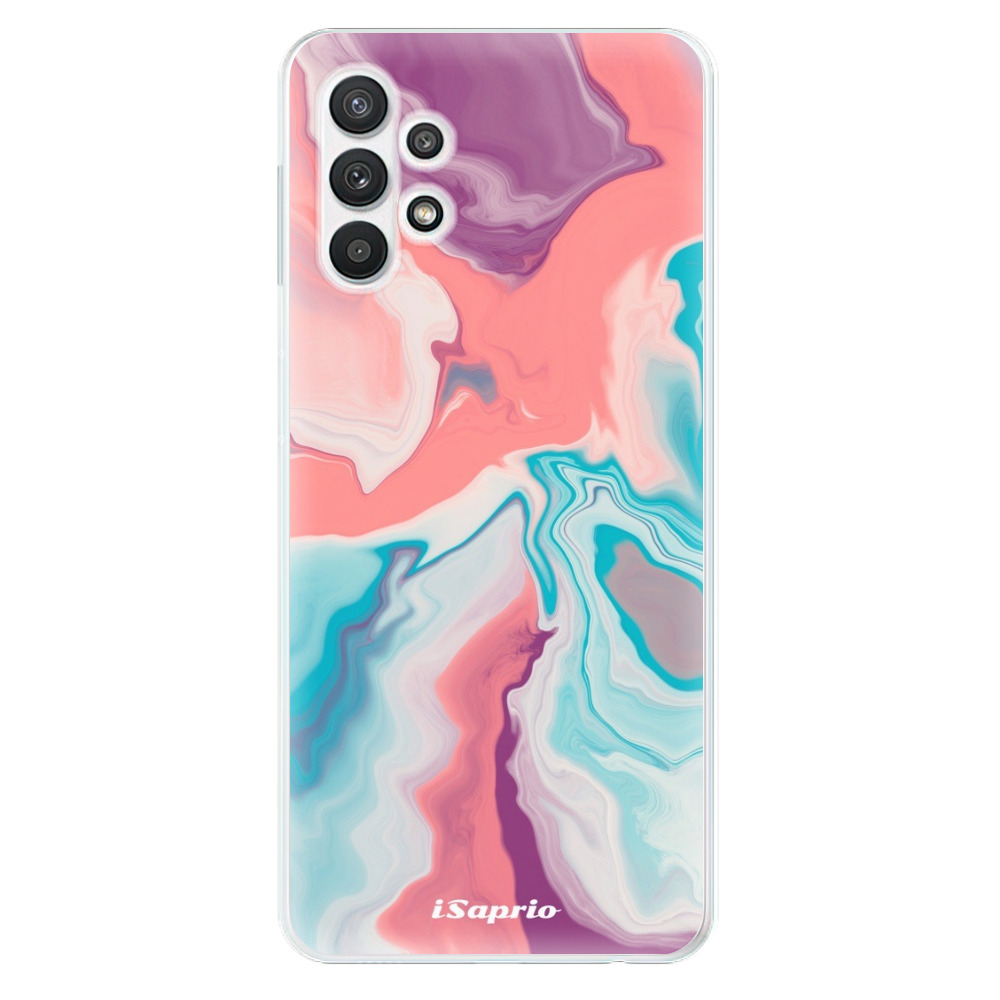 Odolné silikonové pouzdro iSaprio - New Liquid - Samsung Galaxy A32